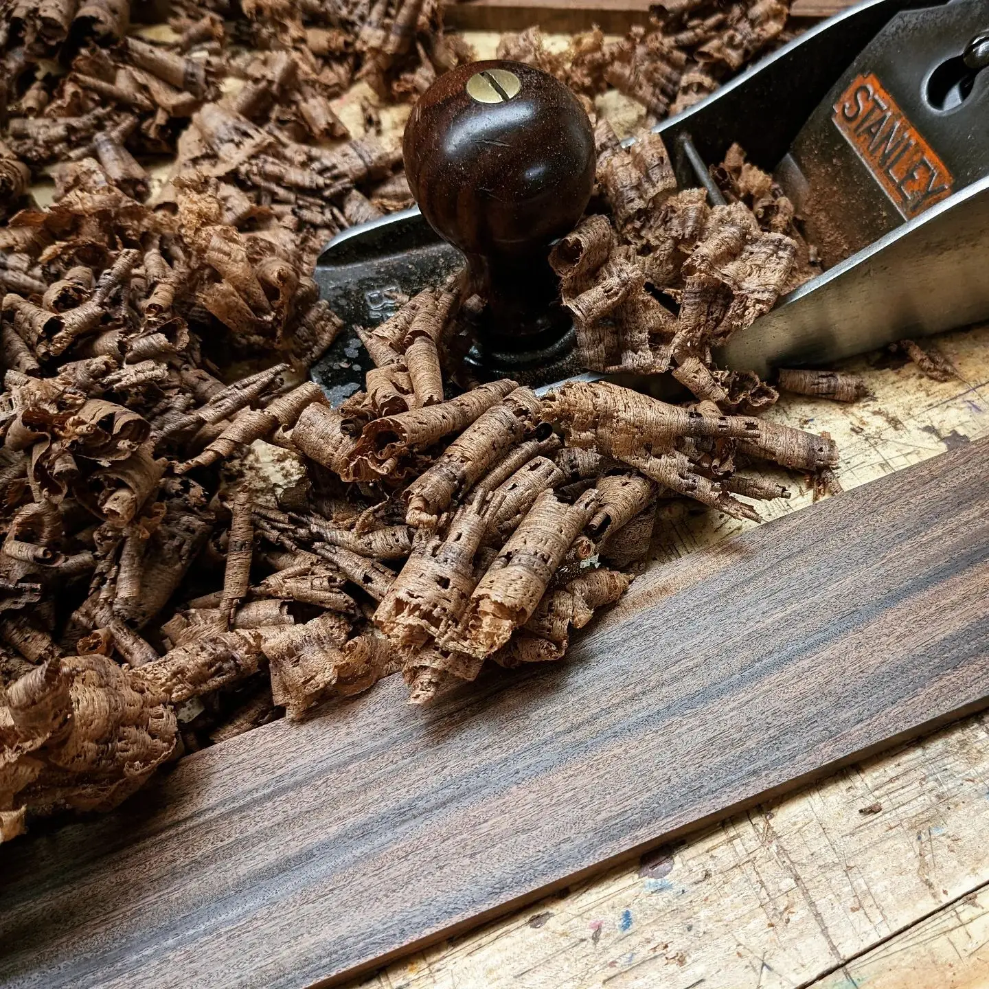 Handplane and guitar fretboard